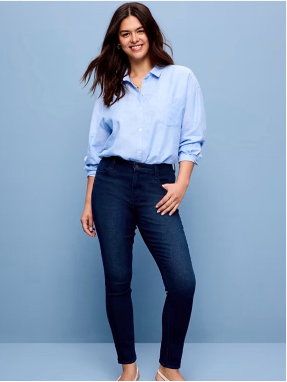 Old Navy High-Waisted Wow Super-Skinny Jeans size 20 Long